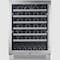 Avallon 24 Inch Wide 53 Bottle Capacity Single Zone Wine Cooler with Left Swing Door AWC242SZLH - alternate 1